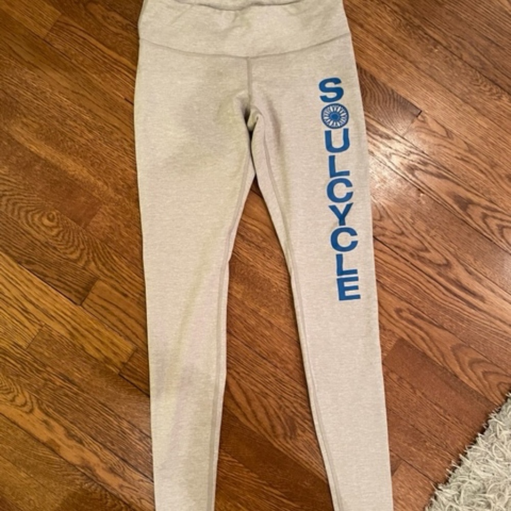 Lululemon Soulcycle grey leggings size 8